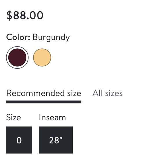 NWT! Stitch Fix Cosmic Blue Love Callie Cuffed Skinny Pants - Picture 5 of 5